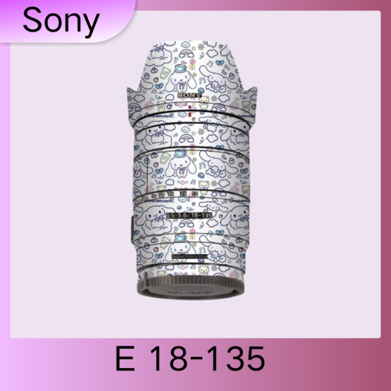 Lentes Sony  E18-135F3.5-5.6 OSS  - Pele câmera, adesivo câmera - com alta resistência a arranhões, à prova d'água e com design elegante.